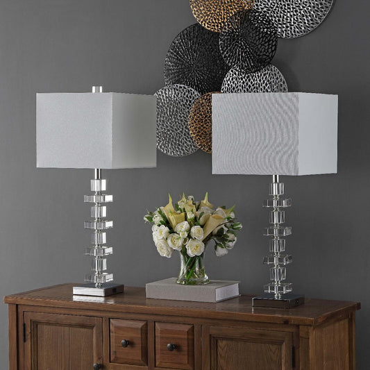 Deco Crystal Table Lamp (Set of 2) | Safavieh - LIT4169-U