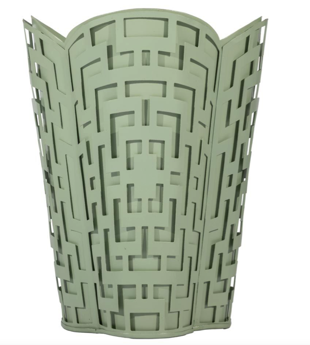 Dark Cealdon Fretwork Wastepaper Basket