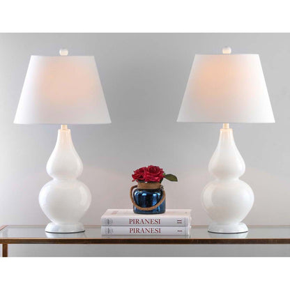Cybil 26 Inch H Double Gourd Lamp (Set of 2) | Safavieh - LIT4088