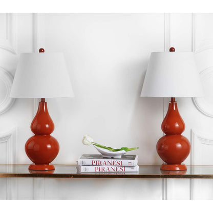 Cybil 26 Inch H Double Gourd Lamp (Set of 2) | Safavieh - LIT4088