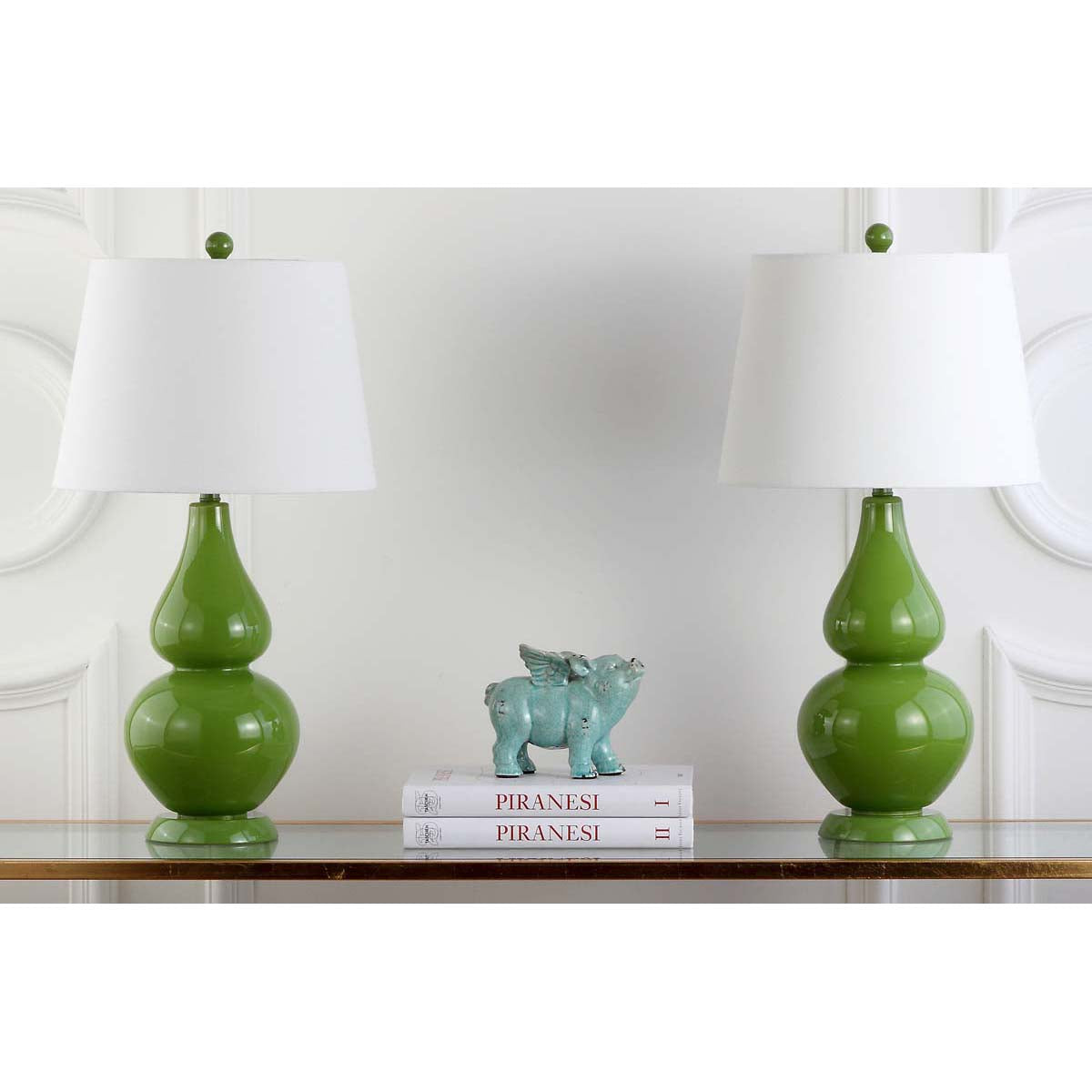 Cybil 26 Inch H Double Gourd Lamp (Set of 2) | Safavieh - LIT4088