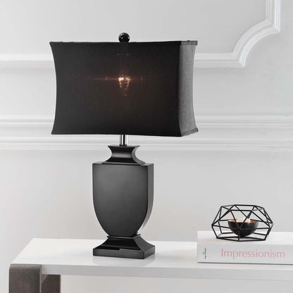 Darcy 23.5 Inch H Black Crystal Urn Lamp | Safavieh - LIT4121