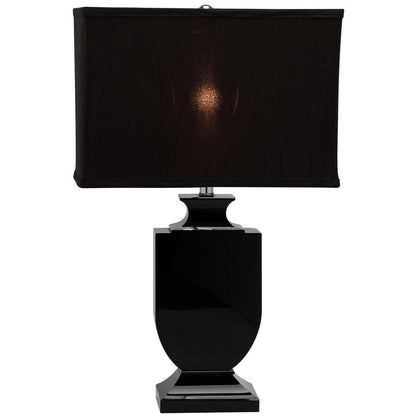 Darcy 23.5 Inch H Black Crystal Urn Lamp | Safavieh - LIT4121
