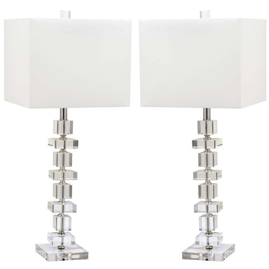 Deco 28.5 Crystal Table Lamp (Set of 2) | Safavieh - LIT4169