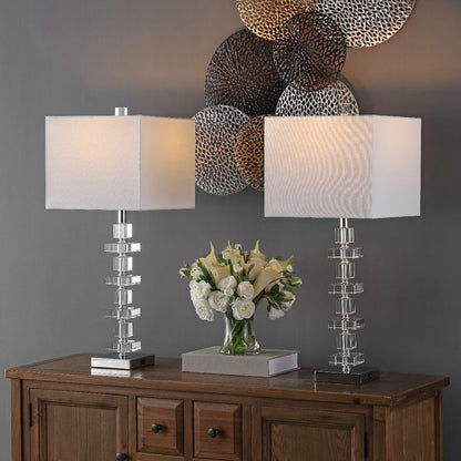 Deco 28.5 Crystal Table Lamp (Set of 2) | Safavieh - LIT4169